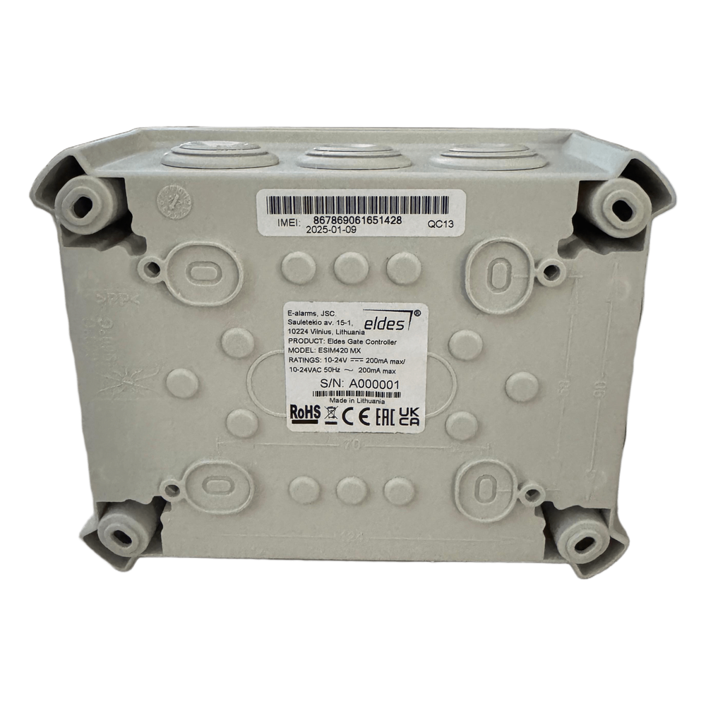 Controlador Remoto 4G con Activación vía APP o Llamada | Caja Nema IP67 | Soporta hasta 2000 Usuarios