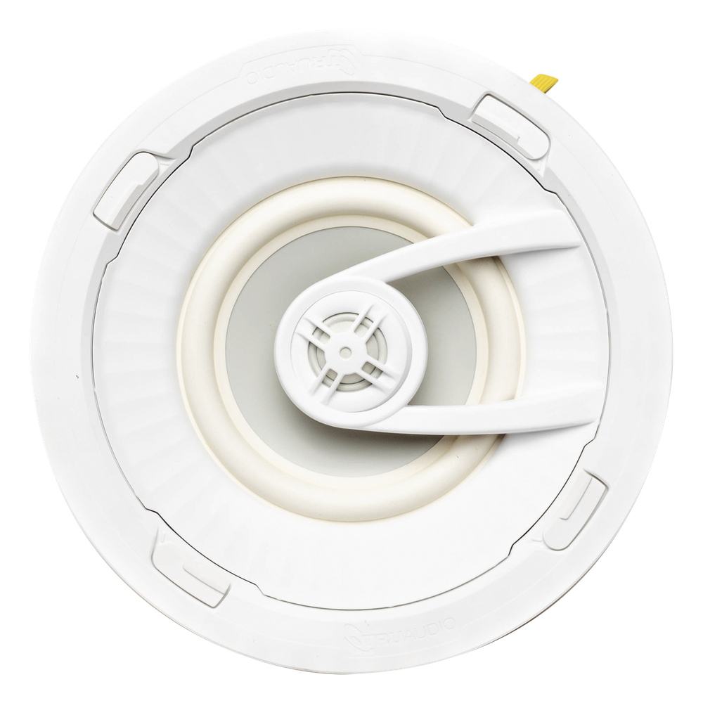 Altavoz de 7 " | montaje de Techo | Diseño TruGrip | Instalacion Sin Herramientas | Woofer de Polipropileno Blanco con Quick Connect