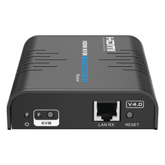 Receptor Compatible para Kits TT373KVM4.0 | Resolución 1080P @ 60 Hz | Soporta STP y UTP CAT6 | Control IR | Compatible con Switch Gigabit para control KVM múltiple.