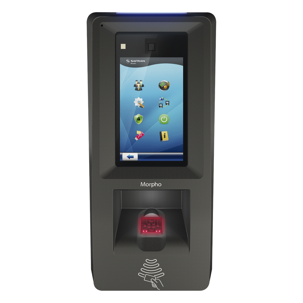 Lector de Huellas Serie Sigma Extreme MULTI-FFD con lector Mifare   PoE, IP65, IK09 aprobado por FBI