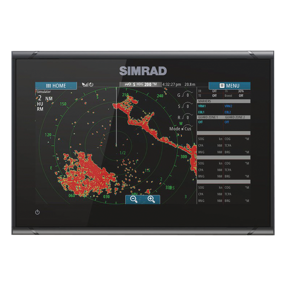 Plotter GPS GO9 XSE / Pantalla Táctil 9" / Compatible con Sonar y Radar / Conectividad Inalámbrica y NMEA 2000® / Integración con Piloto Automático y Sistemas de Sonido / Tecnología Active Imaging™ 3 en 1