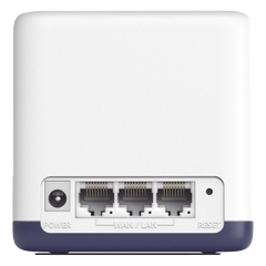 KIT de Sistema Inalámbrico H50G Mesh / Doble banda 2.4GHz y 5GHz AC 1900Mbps / 3 Puertos 10/100/1000 Mbps / Control vía App / Roaming Continuo