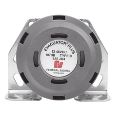 Alarma de Reversa Vehicular y Sirena de Evacuación, 12-48 Vcc, 107 dB