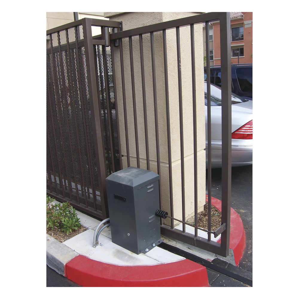 Operador para puertas corredizas de hasta 450 kg y 9 Metros de Longitud / Incluye 6 Metros de Cadena / Equipo de Uso  Continuo