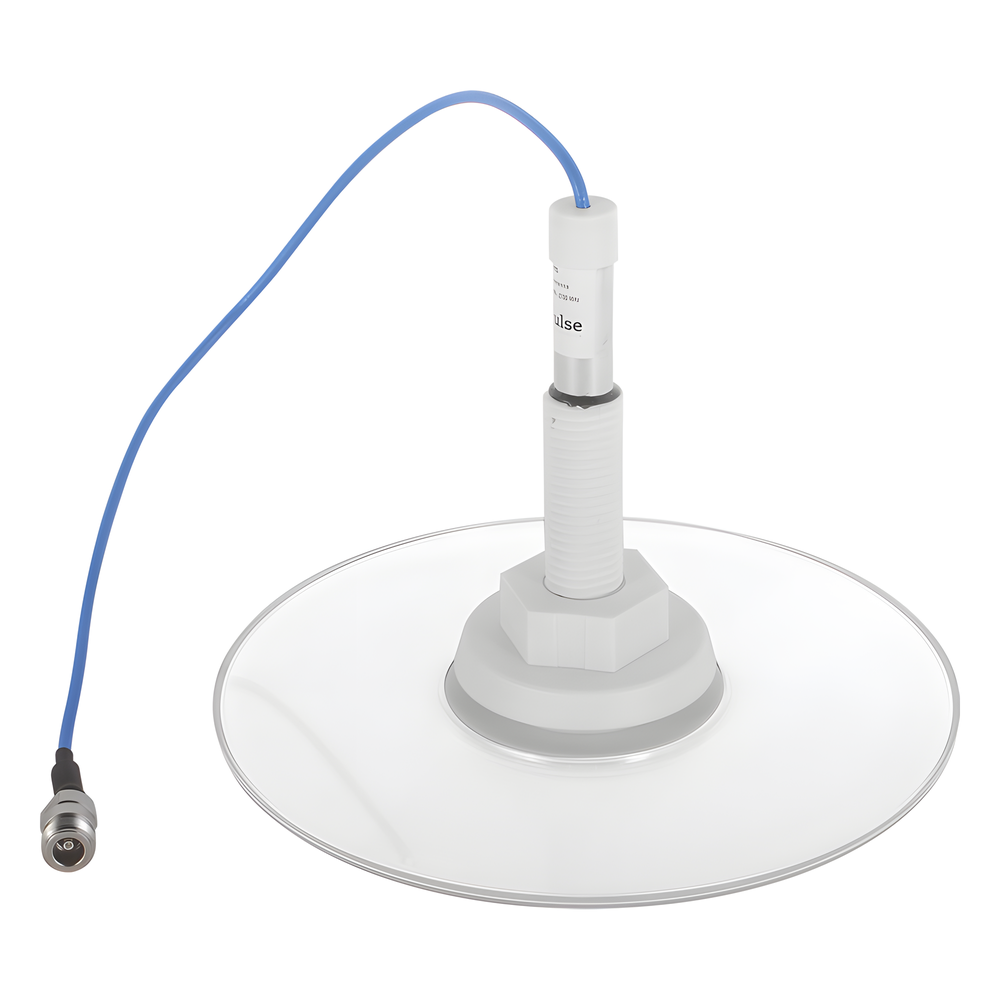 Antena plana traslucida DAS para techo, 698-2700 MHz, bajo PIM, N Hembra.