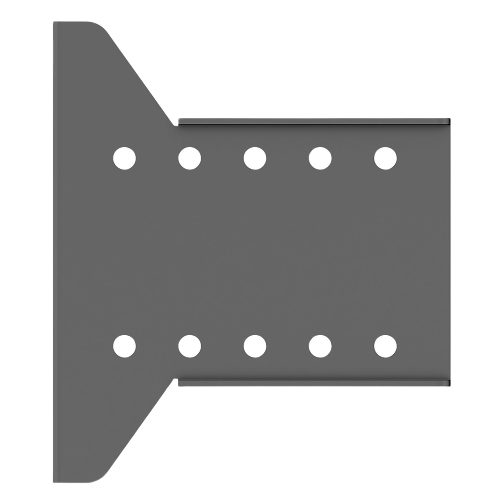 Placa_ Accesorio para Montaje de pantalla desde la Pared | Fabircada en Acero.