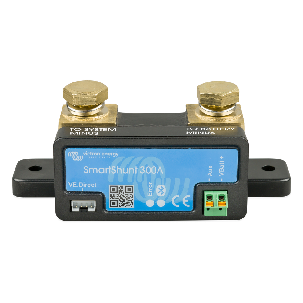 Monitor de Bateria SmartShunt / 300 A / 6.5-70VCC / Banco de baterías de 1-9999Ah / IP21