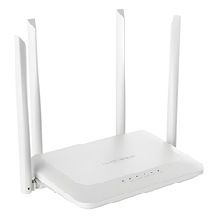 Home Router Inalámbrico Wi-Fi 5 Doble Banda, 1 Puerto Wan 10/100 y 3 Puertos Lan 10/100 Hasta 1,200 Mbps