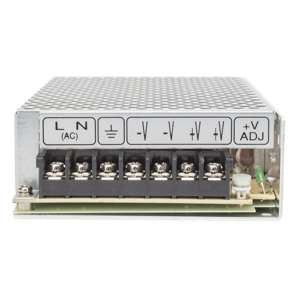 Fuente de Poder Industrial Conmutada 100W de Potencia, 12Vcc, 8.5A