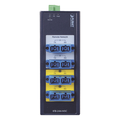 Switch Industrial Bypass de Fibra Optica Multimodo con Conector SC de 2 Canales