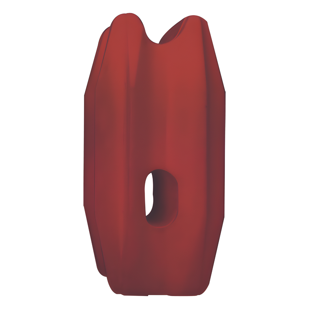 Aislador de Esquina Rojo para Cercos Eléctricos / 18 kV / Resinas Vírgenes / Resistencia 7.5-10.2 kg / Anti UV / 66 mm x 31.6 mm