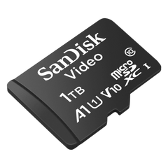 Memoria microSD SanDisk 1TB (1024GB) / Alta Resistencia / Videovigilancia / Clase 10