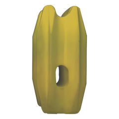 Aislador de Esquina Amarillo para Cercos Eléctricos / 18 kV / Resinas Vírgenes / Resistencia 7.5-10.2 kg / Anti UV / 66 mm x 31.6 mm
