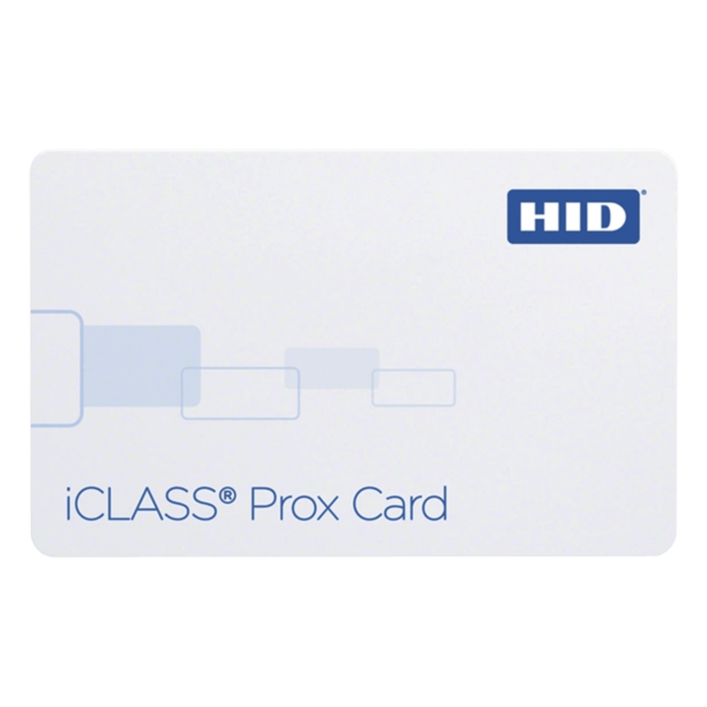 Tarjeta iCLASS PROX PROX  32k Delgada / Garantía de por Vida/Delgada