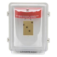 Protector Universal para Estación Manual, Fabricado en Policarbonato Súper Fuerte Para Uso en Exterior