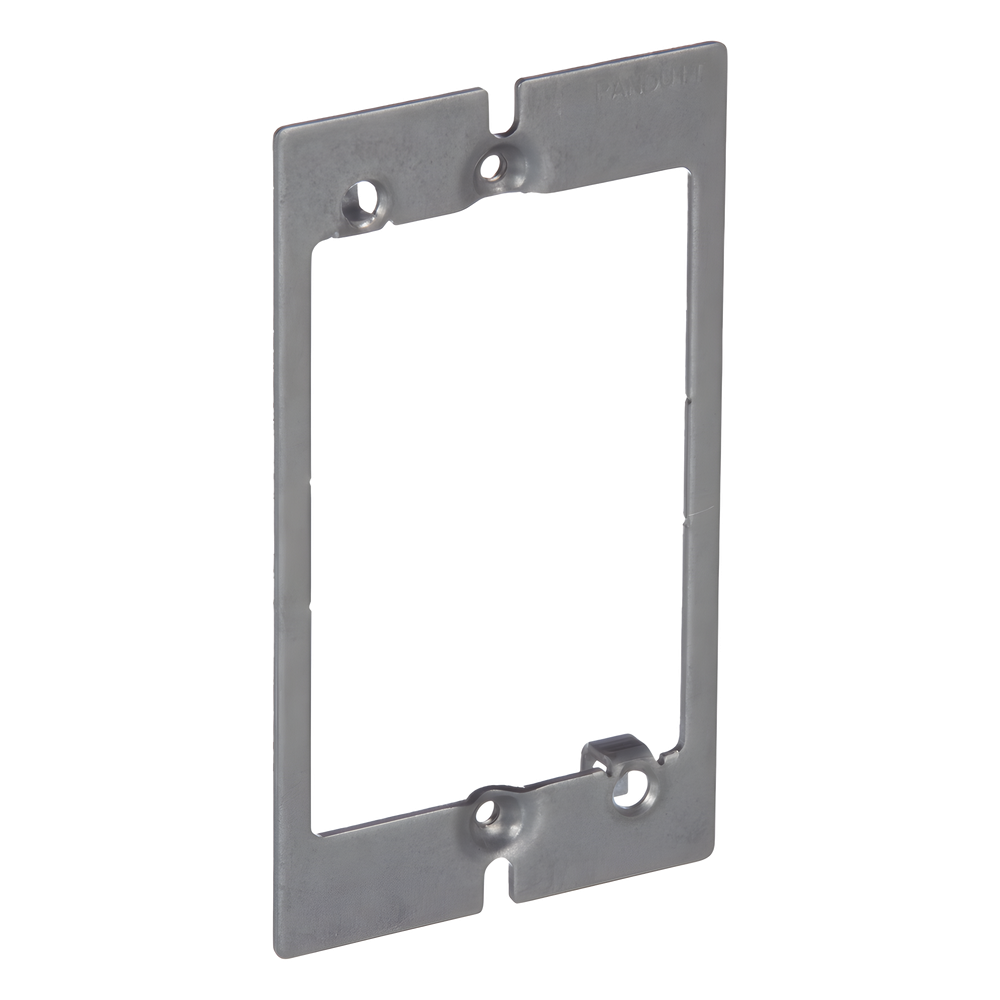 Adaptador de Placa de Pared, de Una Salida, Material CRS/Zinc