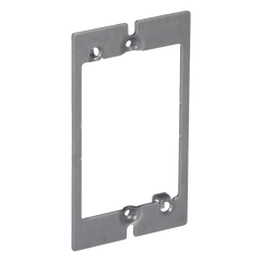 Adaptador de Placa de Pared, de Una Salida, Material CRS/Zinc