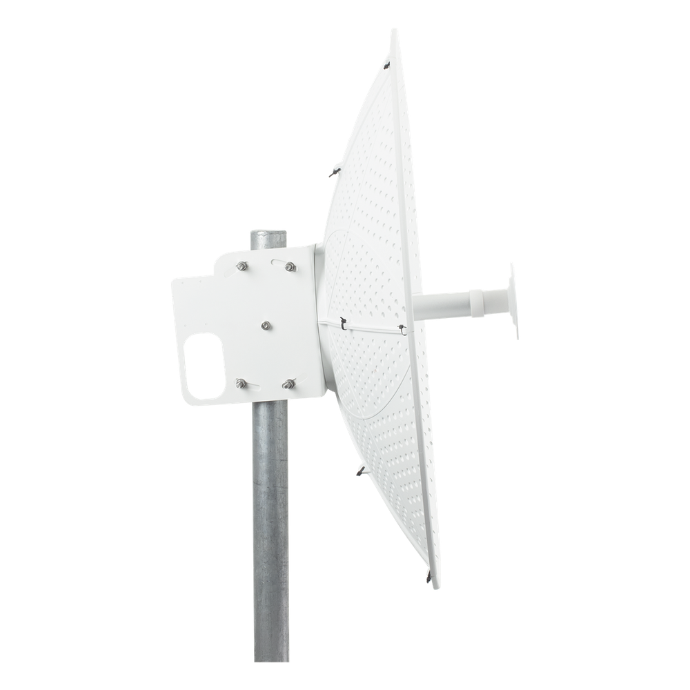 Antena direccional para C5x, C6x, B6X y B5x, Guía de onda para mantener la integridad de la señal y minimiza la pérdida en transmisión , 4.9 - 6.5 GHz, 3 ft, Ganancia de 34 dBi, Montaje incluido