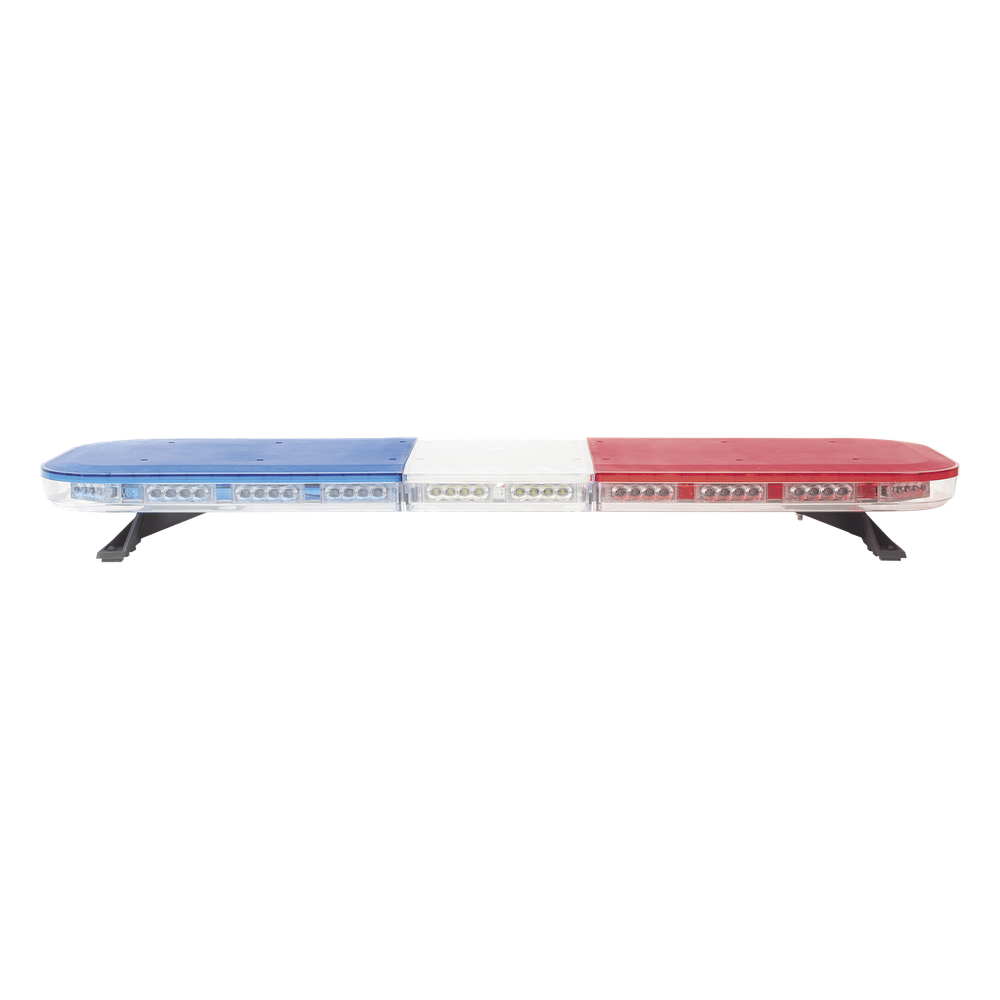 Barra de luces de 47" rojo/azul, 88 LED, con control de tráfico en color rojo/azul, ideal para equipar unidades de seguridad pública