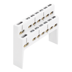 Soporte + Barra de Conexion (12/24/36 MOD) (12+2 ENTR.) IP40
