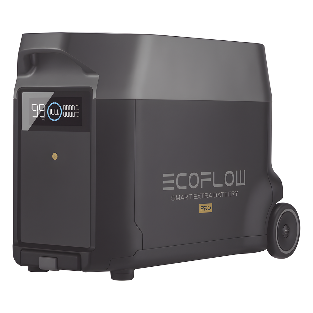 Batería de Litio LFP Inteligente de 3600Wh para Aumentar Tiempo de Respaldo Compatible con EFD500 (DELTA PRO)