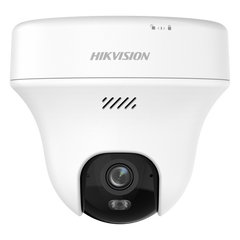 Turret PT IP 3 Megapixel (2K) Megapixel / Lente 2.8 mm / Dual Light (10 mts IR + 10 mts Luz Blanca) / Wi-Fi 6 / Interior / ACUSENSE / dWDR  / H.265 / Audio Bidireccional (Micrófono y Bocina) / 5 VCD