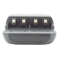 Cargador Rápido 2 Bahías / Baterías Ni-MH 9V / Cable USB Incluido / Adaptador de Corriente NO Incluido / Color Negro