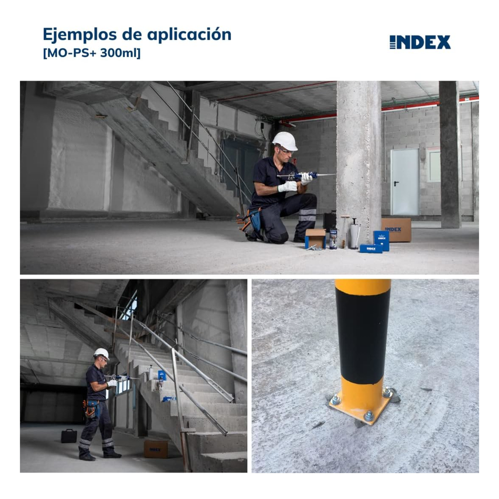 Resina de Polyester sin Estireno para Cargas Medias para Fijaciones en Hormigón no Fisurado y Mampostería / Curado Rápido  / Contenido 300ml.
