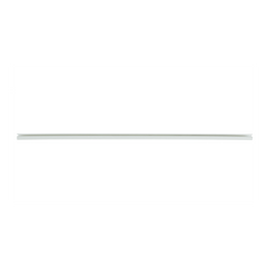 Canaleta LD3 de PVC rígido, con cinta adhesiva para instalación sin herramientas, 19.6 x 12 x 1828.8 mm, Color Blanco