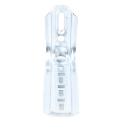 Ménsula omega tipo L inteligente, 210mm de ancho, con acabado Electro Zinc
