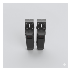 Haz Infrarrojo Inalámbrico ACCESS-PHW / Transmisor y Receptor Photo Beam / Triple Frecuencia 409-458 MHz / Alcance 20 Metros / Batería Litio 2300mAh / IP54 / Ajuste Angular -90° a +90° / Compatible Puertas Seccionales, Enrollables, C