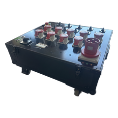 Controlador de Polipastos 10 Vías | Control Directo Trifásico 110V | Rack Touring Grade