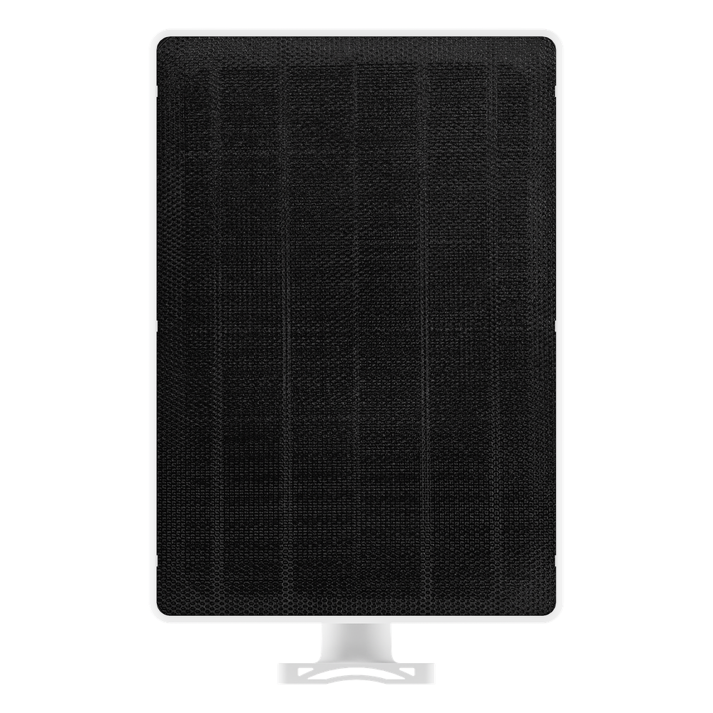 Panel Solar Para Camaras de Batería EZVIZ con Carga de 8W / Conector Tipo-C  / Cable de 3 Metros / IP65 / Rango de Temperatura -20℃ a 60℃