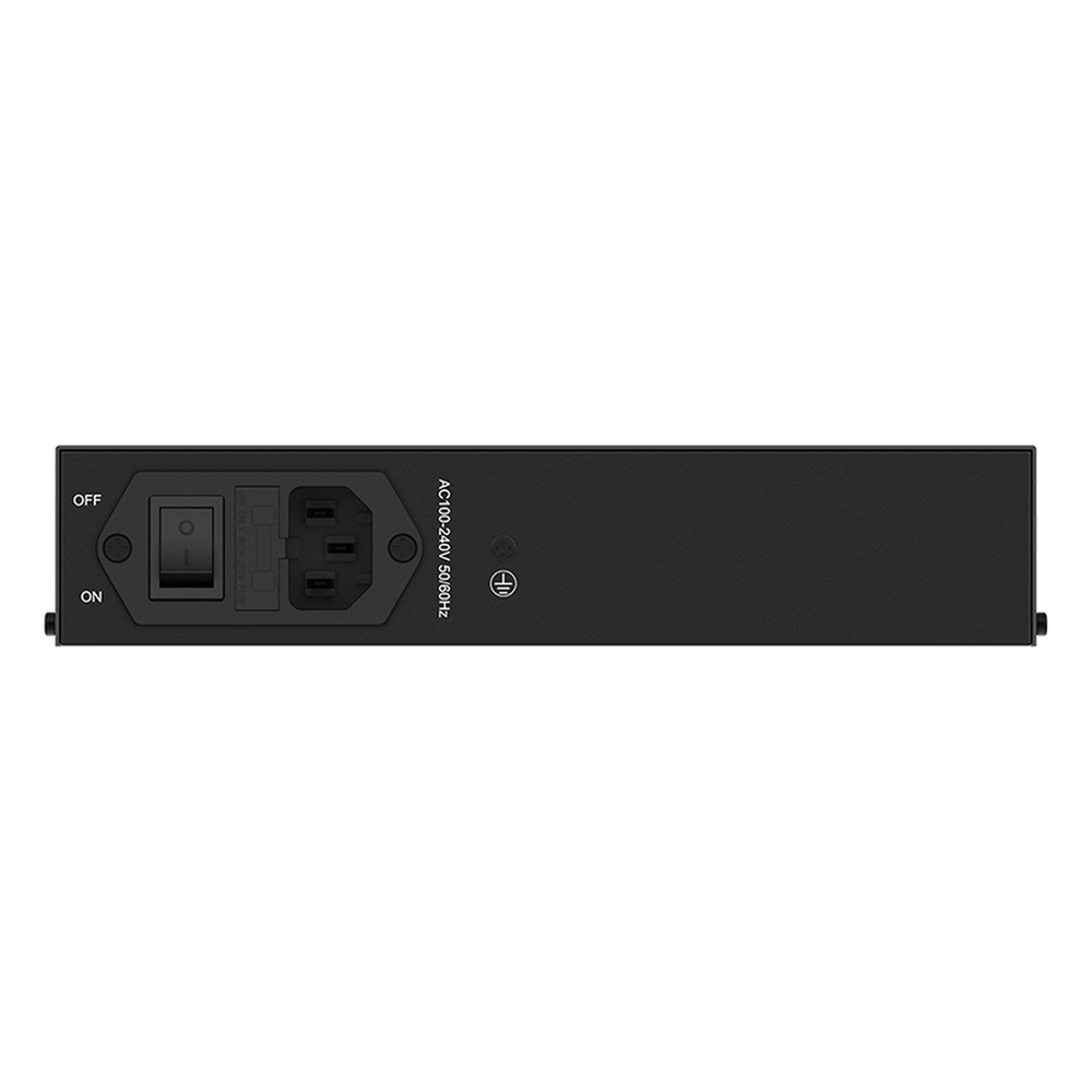 Switch PoE de 2 Hilos 8 Puertos RJ11 / Uso Exclusivo con Fanvil X303-2W / Transmisión hasta 300 m (984.3 ft) / Entrada 100V~240V / Salida Máx 80W / Reutiliza Cableado PSTN y AWG