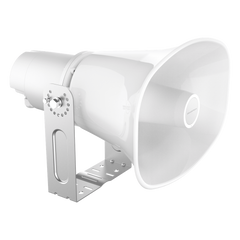 Altavoz Bocina SIP/Multicast Bidireccional / 50W Alta Potencia / IP66 Exterior / 3 Micrófonos con IA / PoE++ / 126 dBA Máximo