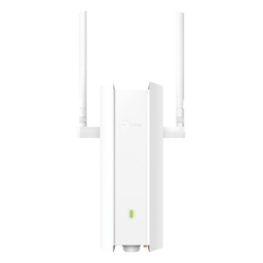 Punto de Acceso Omada Exterior / Wi-Fi 6 AX1800 MU-MIMO 2x2 / Mesh Omada / Alta Densidad de Usuarios / Carcasa Resistente IP67 / Configuración por Controlador o Stand-Alone / Para Montaje en Mástil/ Pared / Alimentación PoE+
