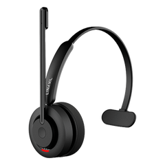Auriculares Bluetooth / Micrófono Omnidireccional / Cancelación de Ruido AI ENC / Busylight Integrado / Bluetooth 5.4 Multipunto / Batería 400 mAh / 22 Horas Llamadas / Compatible VoIP