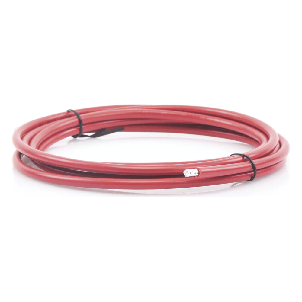 Cable para Controlador 3.0 m, Rojo, Calibre 8 AWG con Terminal de Ojo en un Extremo