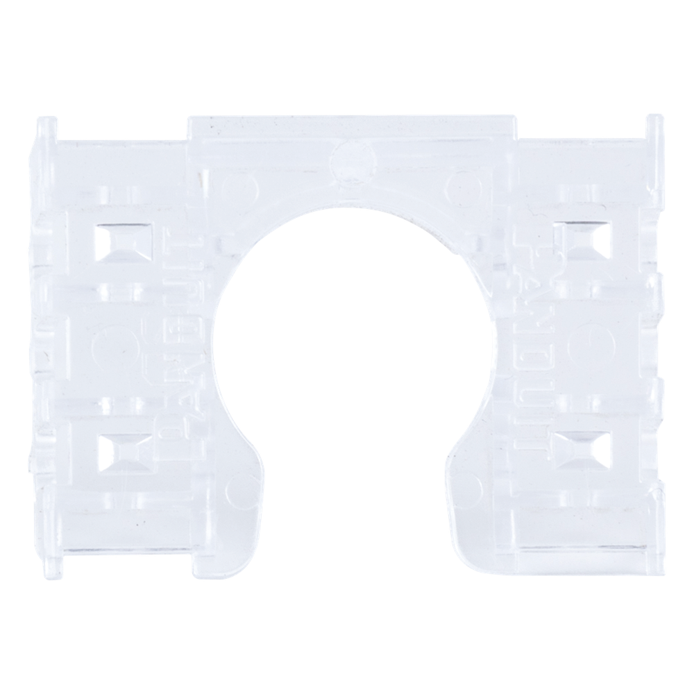 Capa Plástica Repuesto, para Jacks de Patch Panels de Impacto 110 de Panduit, Paquete de 24 Piezas