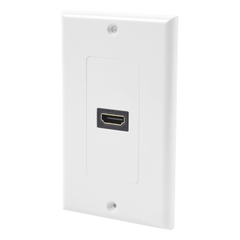 Placa de Pared 1 Puerto HDMI Hembra a Hembra