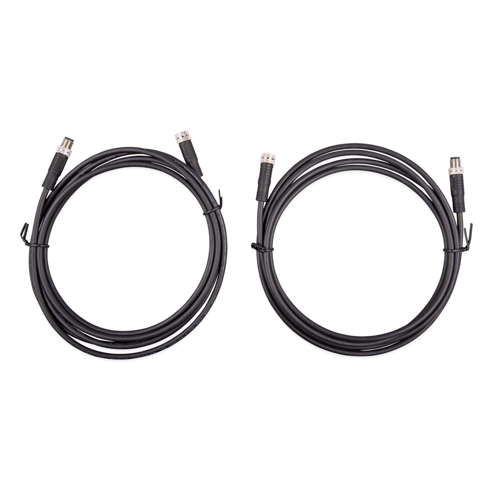 Cable con Conector Circular M8 para comunicación Batería Victron Litio NG / 2 m de Largo