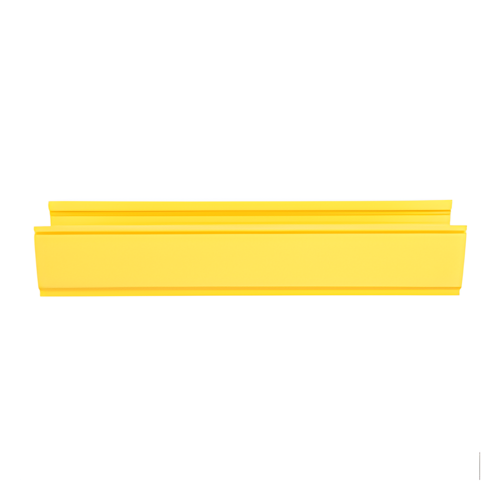 Canaleta FiberRunner™ 4X4, de PVC Rígido, Color Amarillo, 3 m de Largo