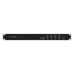 EdgeRouter INFINITY de 8 puertos SFP+ 10 G + 1 puerto RJ45 Gigabit, throughput 80 Gbps, 16 núcleos y 16 GB RAM , fuentes de alimentación modulares Hot-Swappable