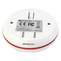 Botón de Llamada TD009 / Frecuencia 433MHz / Transmisión 100 mts / Impermeable / Temperatura -20°C a 55°C / Batería 12V 23A