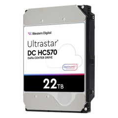 Disco Duro Data Center Ultrastar / 22 TB / 7200 RPM / 6 Gb/s SATA - 12 Gb/s SAS / HelioSeal con Helio / OptiNAND con Flash iNAND / ArmorCache / 2.5M Horas MTBF / 5 Años Garantía