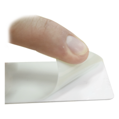 Paquete de 500 Tarjetas UltraCard 10 mil  Adhesivas Imprimibles por un sólo lado /  Para pegar sobre tarjetas/ CR79