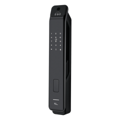 Cerradura Inteligente / Reconocimiento de Venas de la Palma / Reconocimiento Facial / Huella Dactilar / Video Intercom Bidireccional / Wi-Fi 2.4 GHz / App NGTeco Home / Auto Apertura y Cierre / Timbre Integrado / Aluminio / Puerta 45-60 mm (1.77-2.36 in)