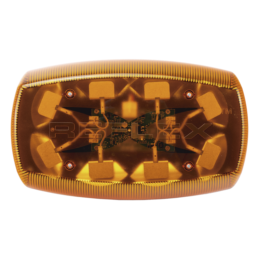 Mini Barra de Luces Ultra Brillante, color Ámbar, Ideal para Seguridad Privada