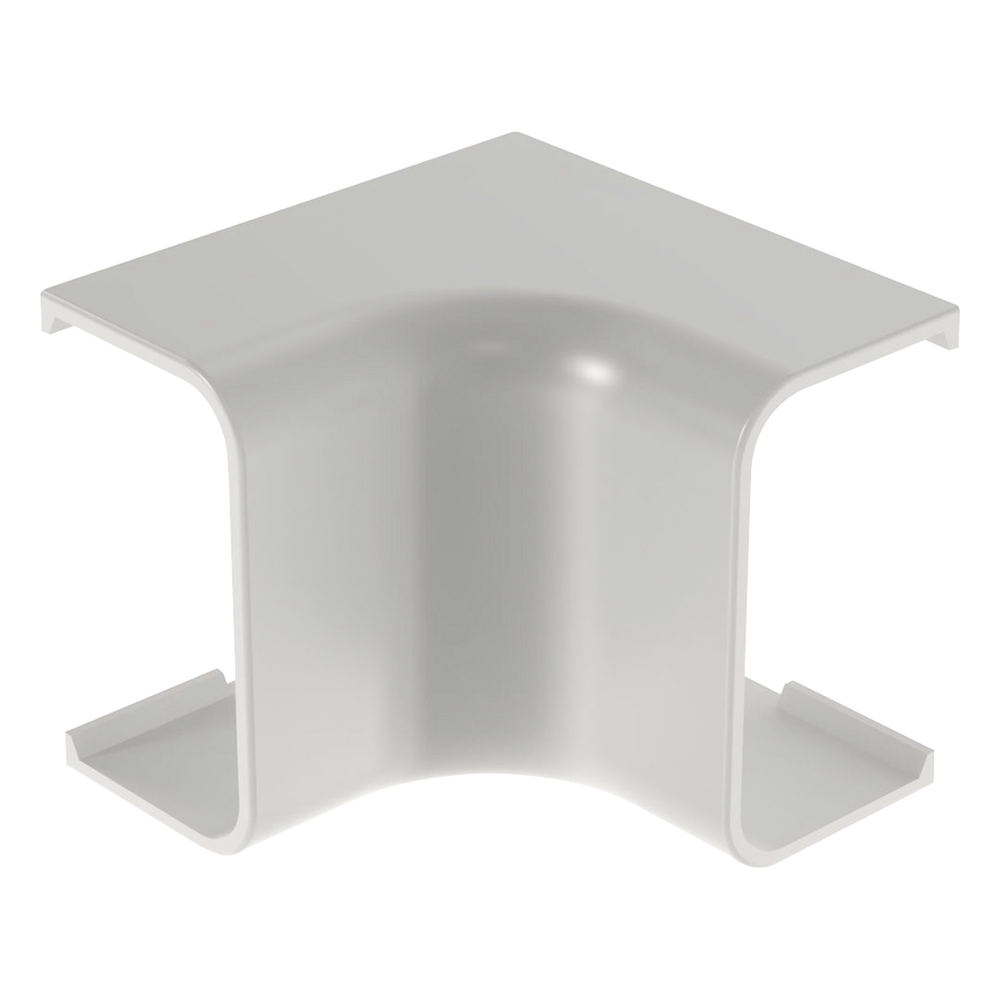 Esquinero interior, para uso con canaleta LD10, material ABS, Color Blanco