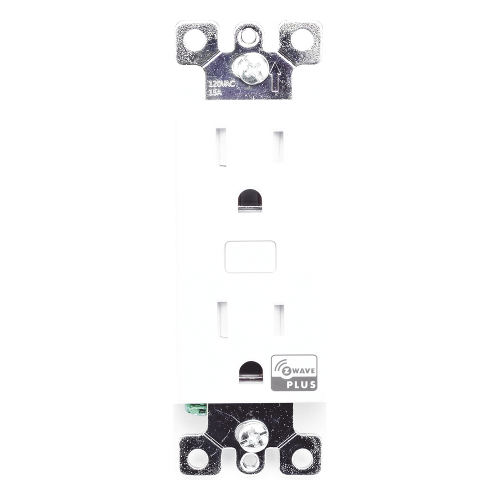 (ZWAVE) Tomacorriente con señal inalambrica Z-WAVE, compatible con HUB HC7, C8, puede ser un panel de alarma L5210, L7000 con Total Connect y Alarm.Com